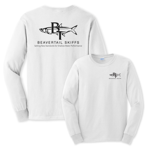 BT Long Sleeve Classic T-Shirt (White) - XXL