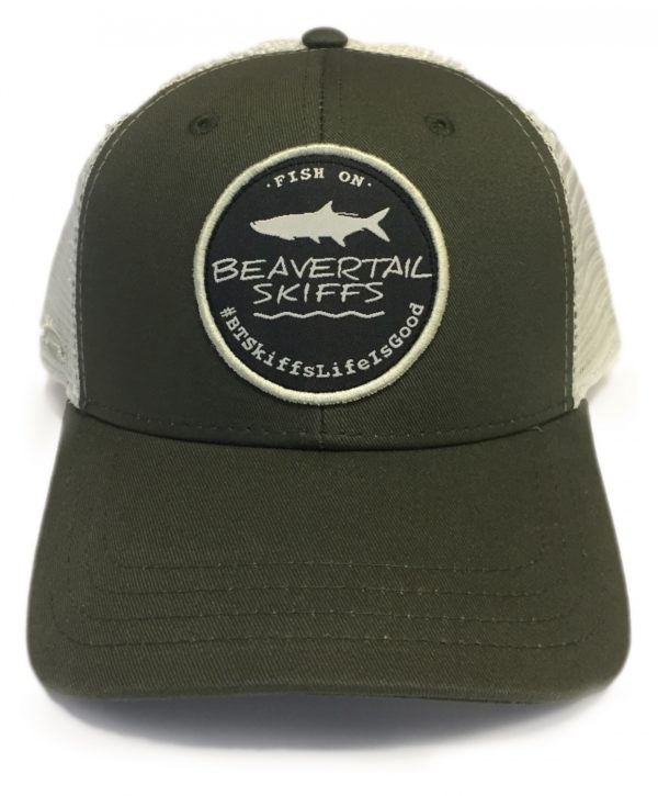 Olive Barrell Craft Spirits Patch Trucker Hat